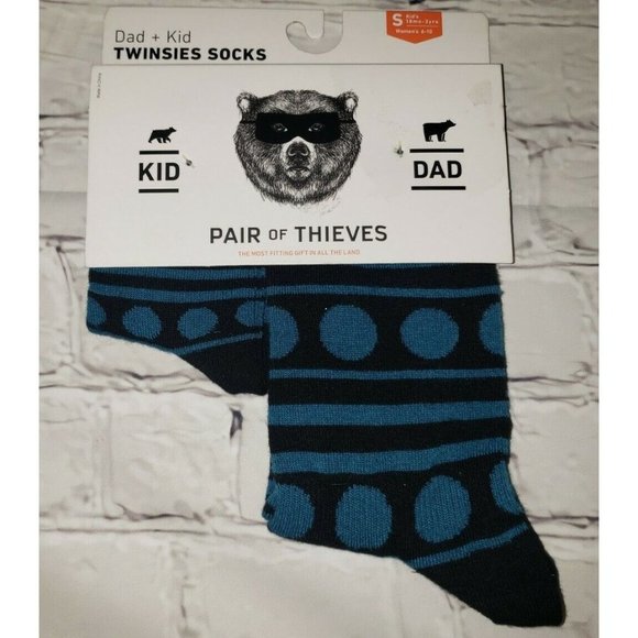 Pair of Thieves Other - Pair of Thieves Mens Twinsies Dad/Kid Casual Fun Socks Blue Black Multiple Sizes